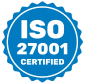 ISO 27001 badge